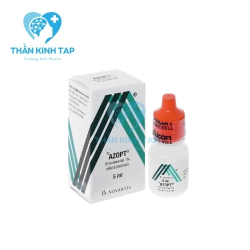 Azopt - Thuốc nhỏ mắt điều trị tăng nhãn áp